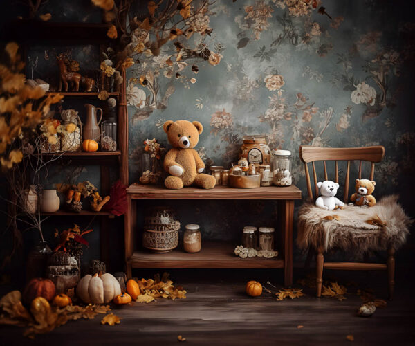 Teddy Bear Theme Backdrops for Kids-Photography