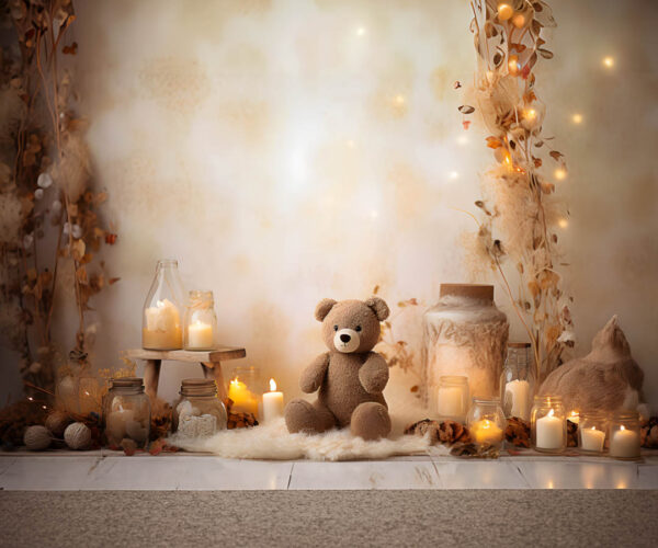 Teddy Bear Theme Backdrops for Kids-Photography