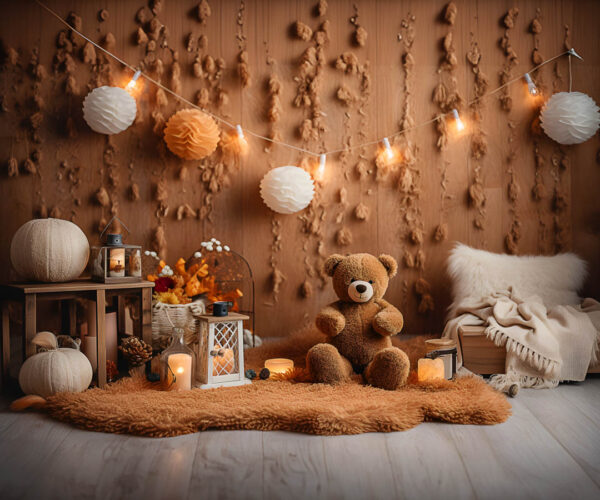 Teddy Bear Theme Backdrops for Kids-Photography