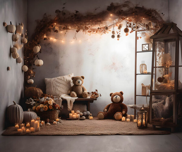 Teddy Bear Theme Backdrops for Kids-Photography