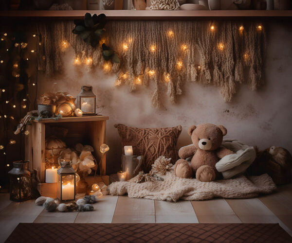 Teddy Bear Theme Backdrops for Kids-Photography