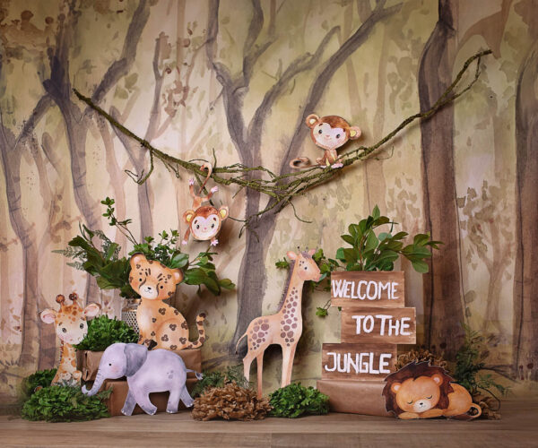 Jungle Theme Backdrops for Kids-Photography