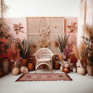 Boho Theme backdrop