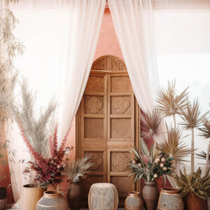 Boho Theme backdrop