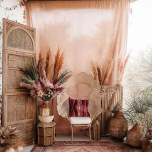 Boho Theme backdrop