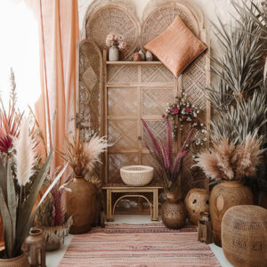 Boho Theme backdrop