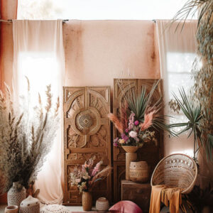 Boho Theme backdrop