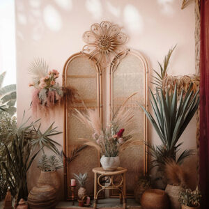 Boho Theme backdrop