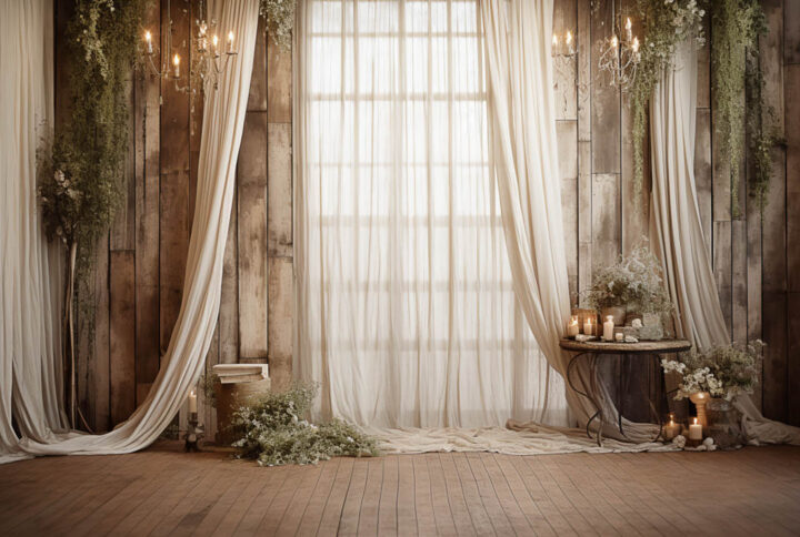 Rustic Boho Den Backdrops