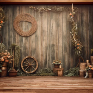 Rustic Boho Den Backdrops