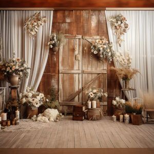 Rustic Boho Den Backdrops