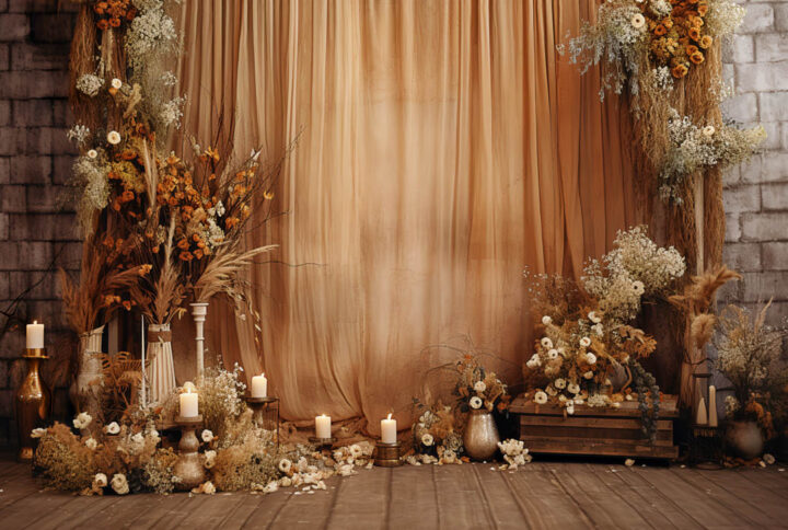 Rustic Boho Den Backdrops