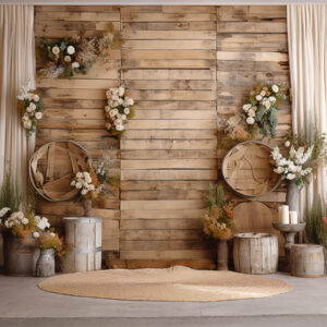 Rustic Boho Den Backdrops