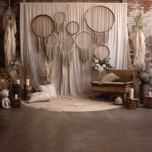 Rustic Boho Den Backdrops