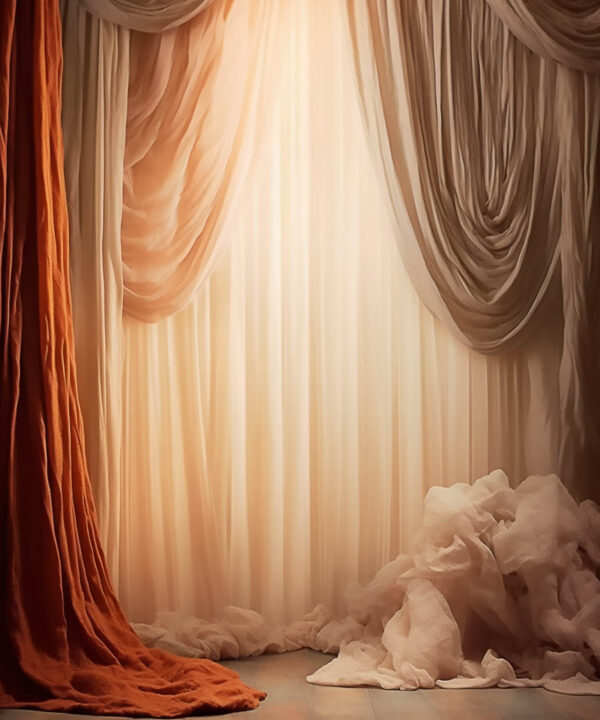 Vertical Curtains Backdrop for Maternity/Fashion