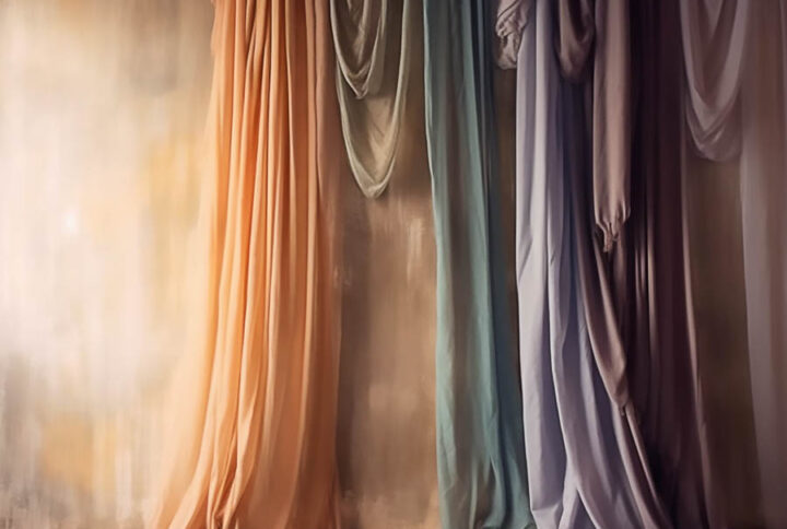 Vertical Curtains Backdrop