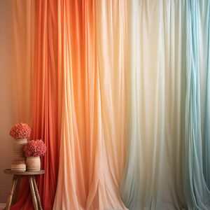 Vertical Curtains Backdrop