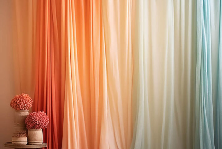 Vertical Curtains Backdrop