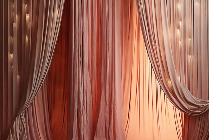 Vertical Curtains Backdrop