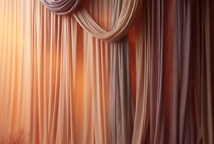 Vertical Curtains Backdrop