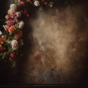 Moody Floral Backdrop