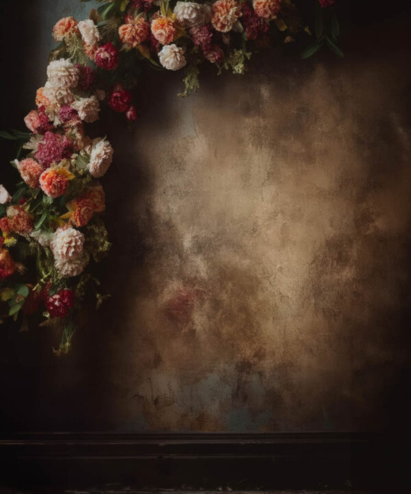 Moody Floral Backdrop for Maternity/Fashion