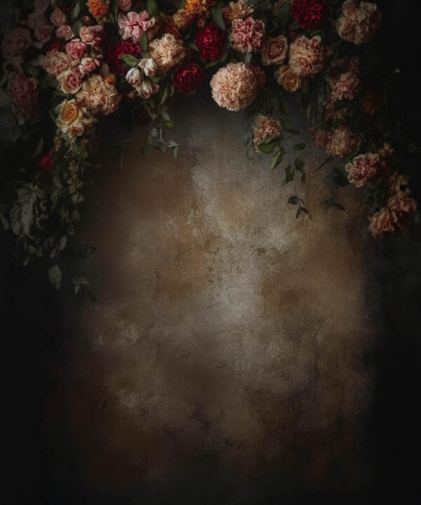 Moody Floral Backdrop for Maternity/Fashion