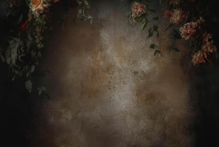 Moody Floral Backdrop