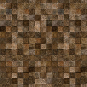 Tiled Wood Cube