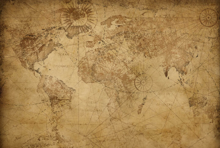 World Map Backdrop