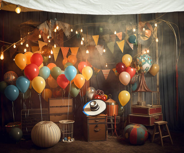 CakeSmash Theme Backdrops for Kids-Photography