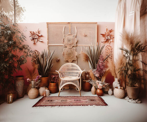 Boho Theme Backdrop for Maternity/Fashion