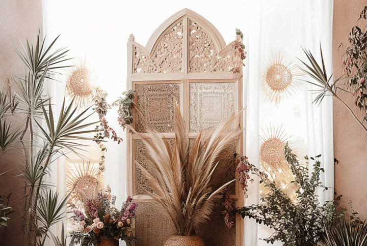 Boho Theme backdrop