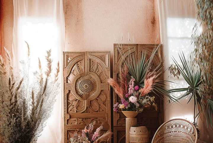 Boho Theme backdrop