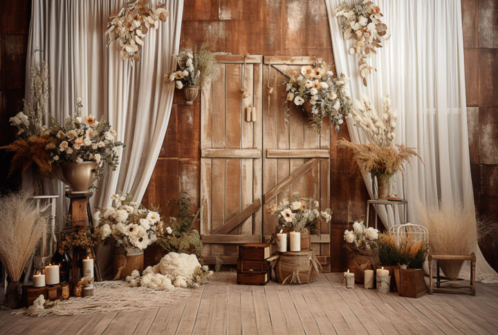 Rustic Boho Den Backdrops