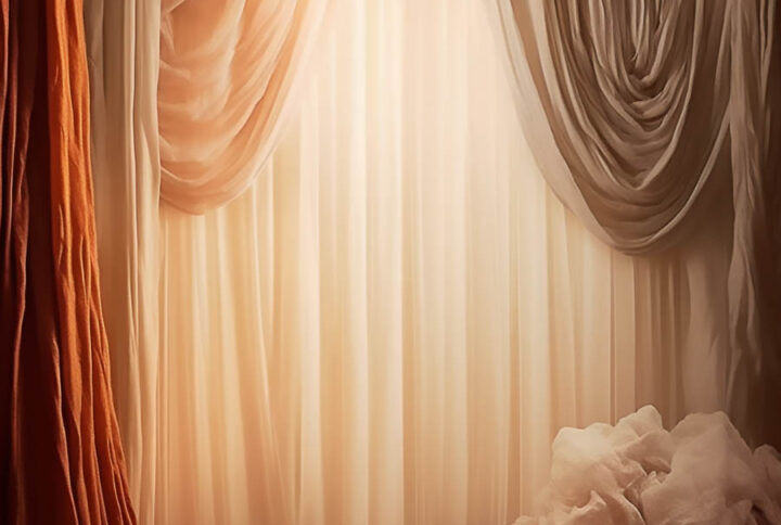 Vertical Curtains Backdrop