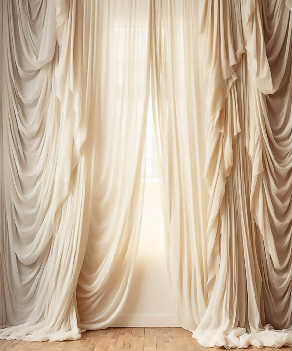 Vertical Curtains Backdrop for Maternity/Fashion