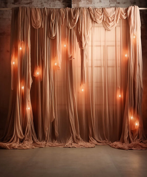 Vertical Curtains Backdrop for Maternity/Fashion