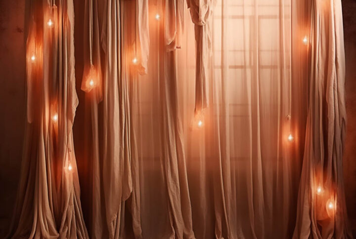 Vertical Curtains Backdrop