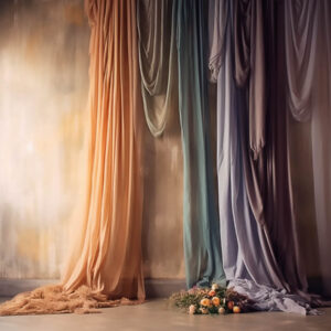 Vertical Curtains Backdrop