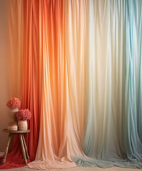 Vertical Curtains Backdrop for Maternity/Fashion