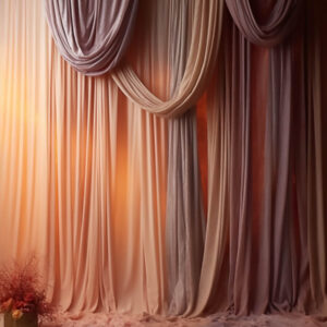 Vertical Curtains Backdrop