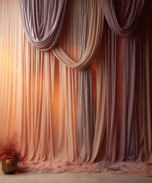 Vertical Curtains Backdrop for Maternity/Fashion