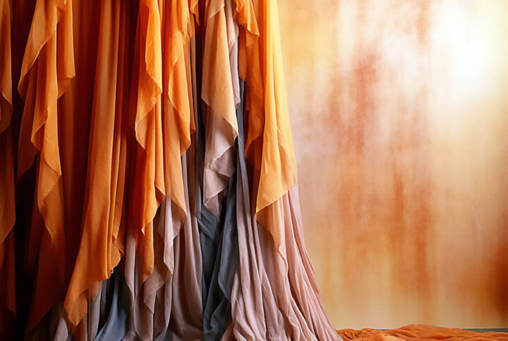 Vertical Curtains Backdrop