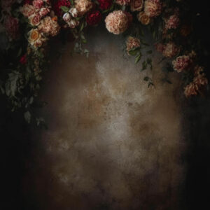 Moody Floral Backdrop