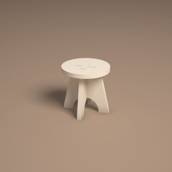 Wooden Kids Stool for Photography