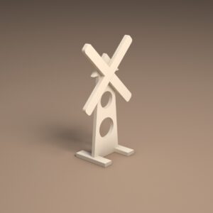 Wooden Wind Mill Prop