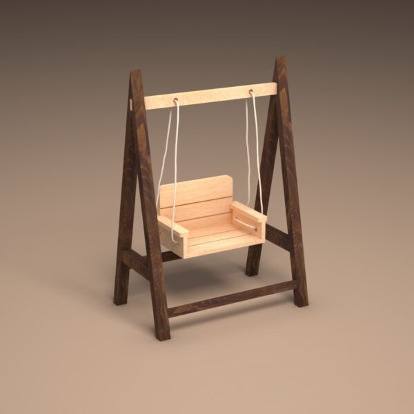 Wooden Baby Cradle for Baby Photography